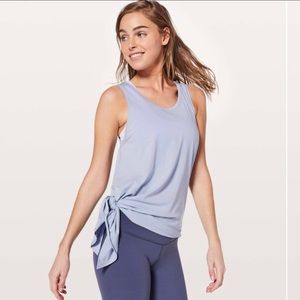 lululemon athletica Light Blue Tank Top
